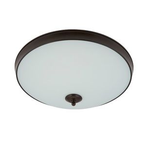 NEW Good Earth Lighting LED 19” bronze flush mount light